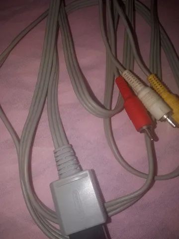 CABO DE AUDIO E VIDEO ORIGINAL NINTENDO WII E WII U  - Foto 3