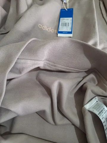 Blusa Moletom Adidas Loopback Crew Tamanho P Original - Foto 4