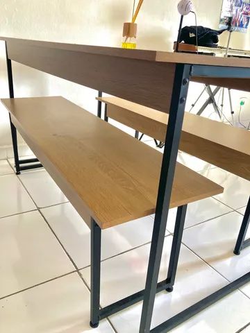 Mesa Industrial 1x20 - 90 - Nova - Foto 4