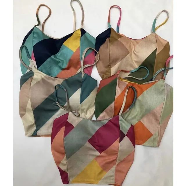 Cropped Feminino Estampado 