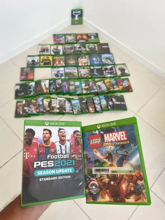 Jogo xbox one series pes21 lego