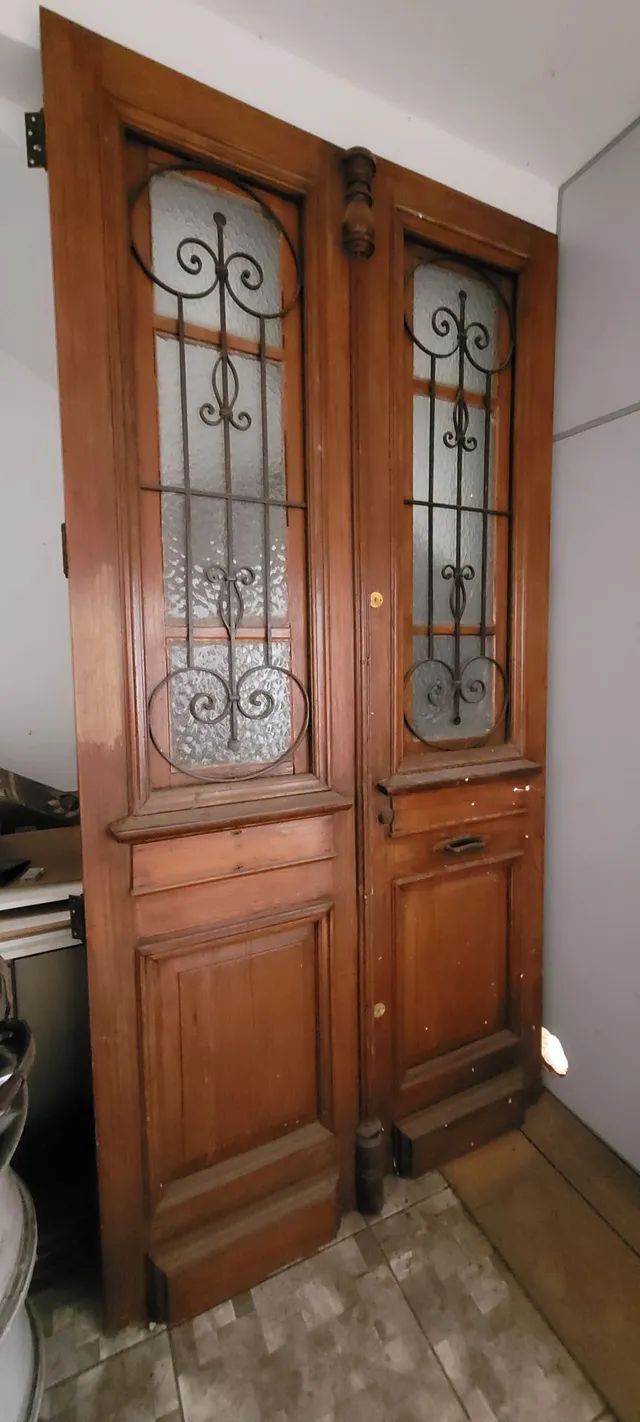 Porta madeira demolição antiga Raridade - Foto 2