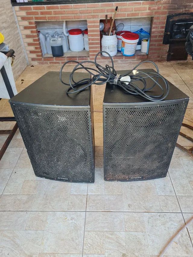 02 Caixas Ativas Attack Vrf 1550 A 500w