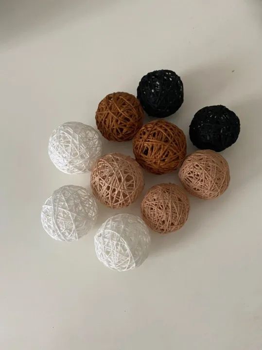 Bolas Decorativas - Tam: PP - 4 unidades - Foto 3