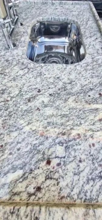 Pia de cozinha pedra Dallas - Foto 2