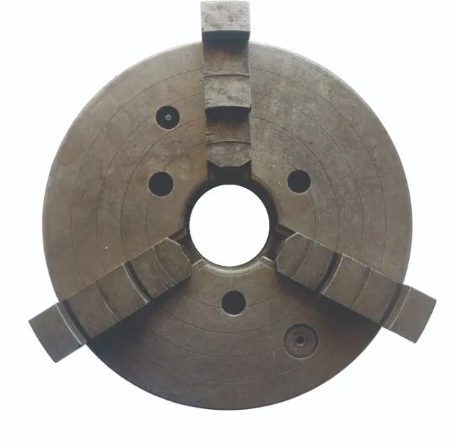 Placa 3 castanha 300 mm com flanges - Foto 2