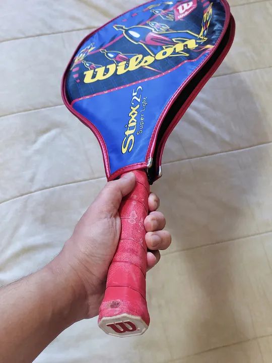 Raquete de Tênis Wilson - Stixx 25 Super Light - Foto 5