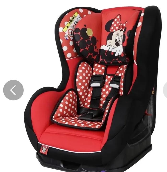 Cadeirinha carro infantil Minnie 