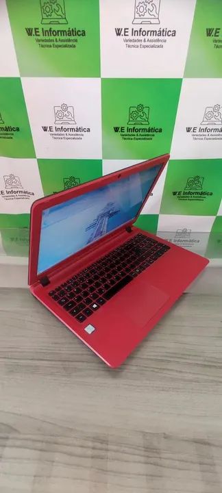Notebook Acer Aspire vermelho - Foto 5