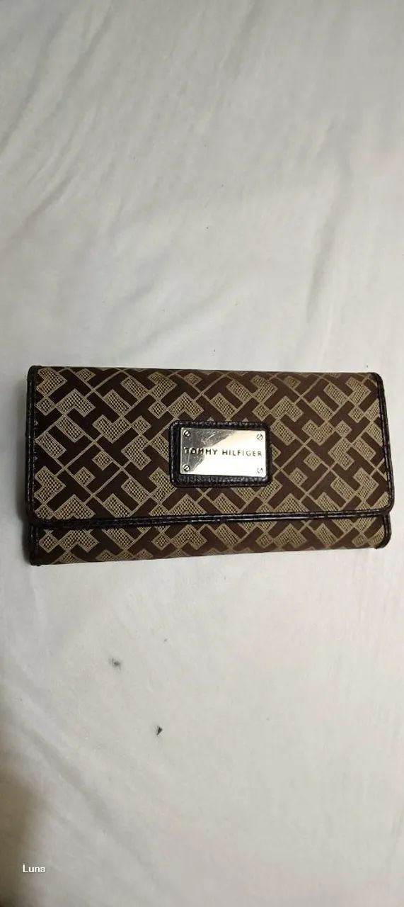 Carteira Tommy Hilfiger Marrom. 