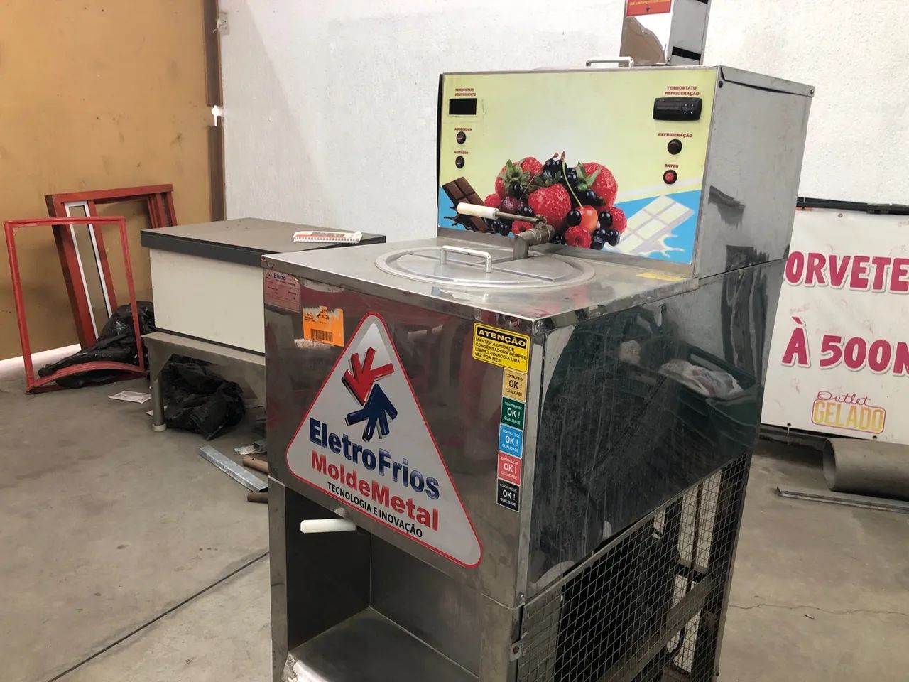 Produtora e pasteurizadora de sorvete Eletro frios - Foto 3