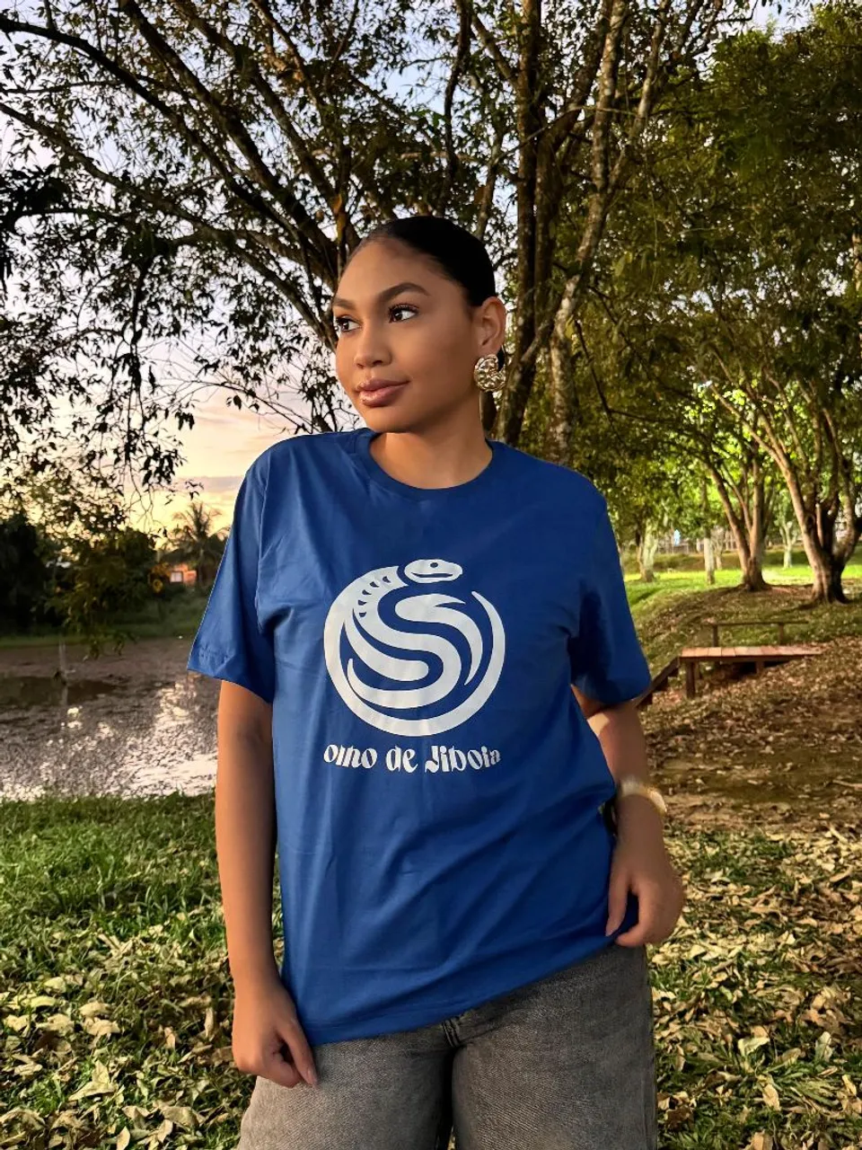 Camisetas com Estampas Exclusivas Olho de Jiboia
