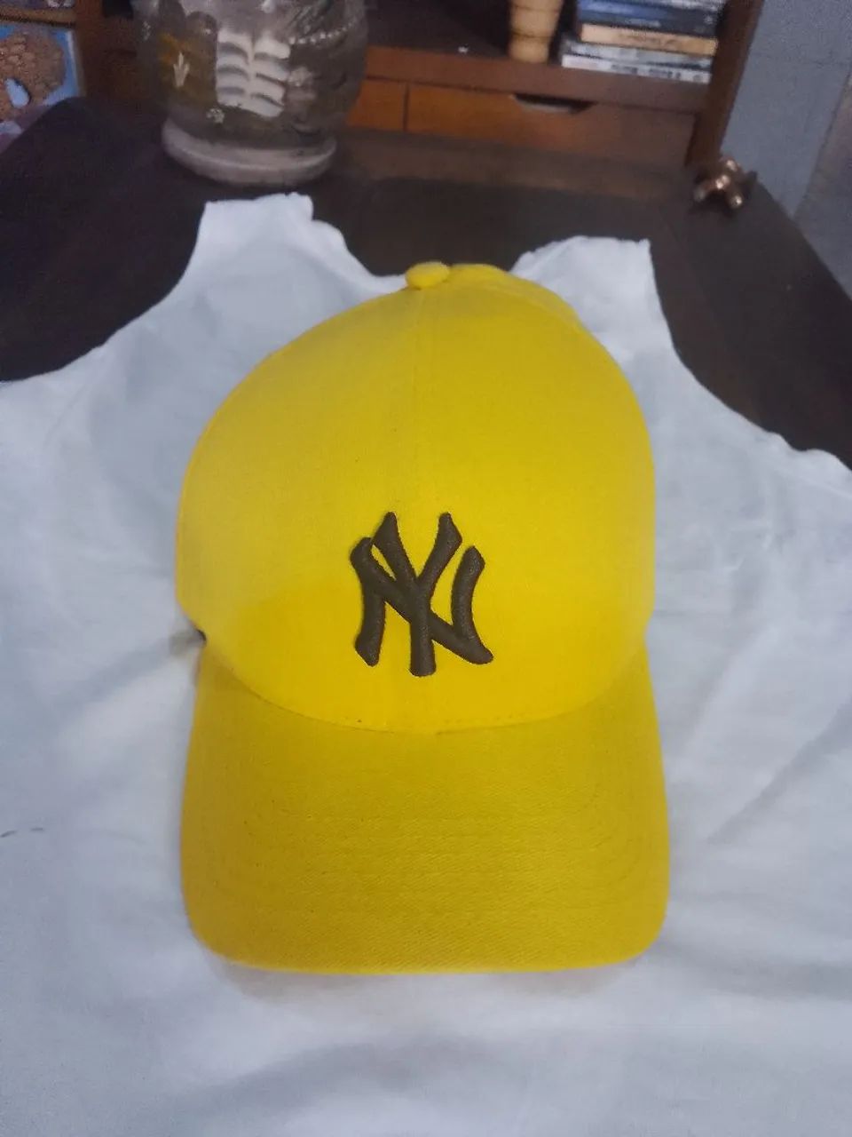 Boné New York Yankees Amarelo original
