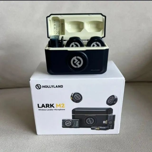 Microfone Hollyland Lark M2 Combo - Novo, Lacrado e Original
