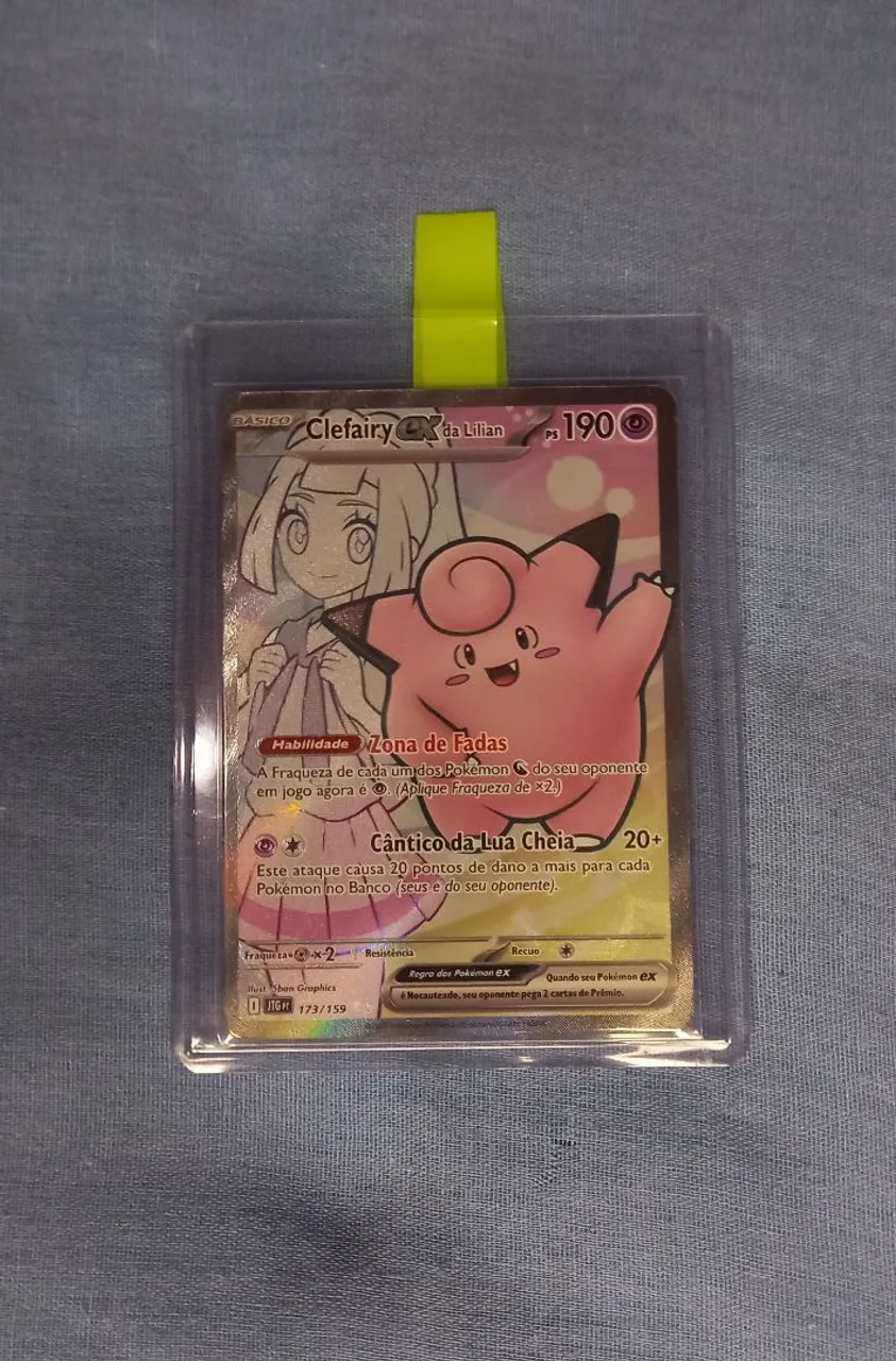 Clefairy EX da Lilian Full Art - 173/159 - Pokemon TCG