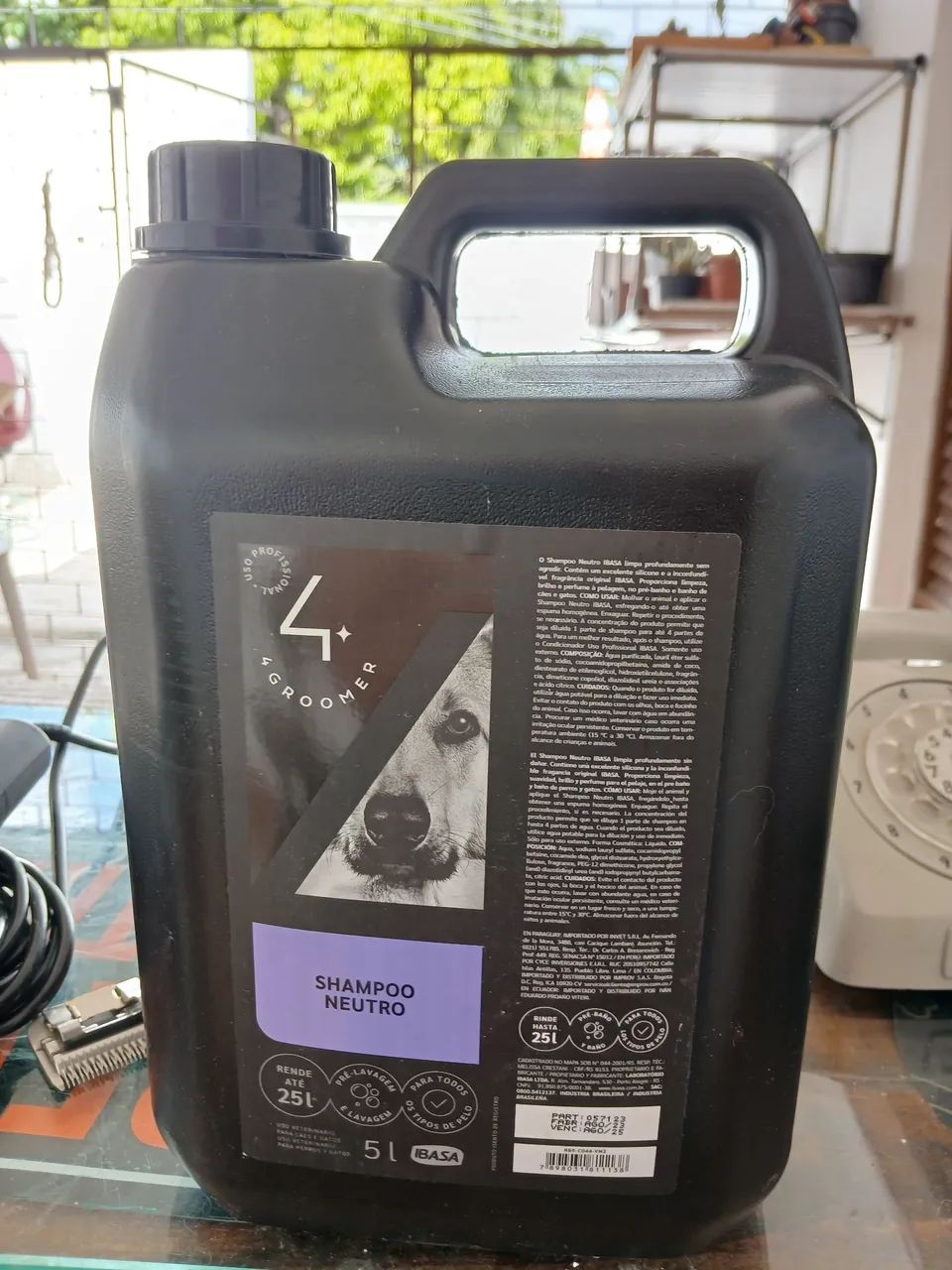 SHAMPOO NEUTRO IBASA PARA LINHA PET 5 LITROS  - Foto 5