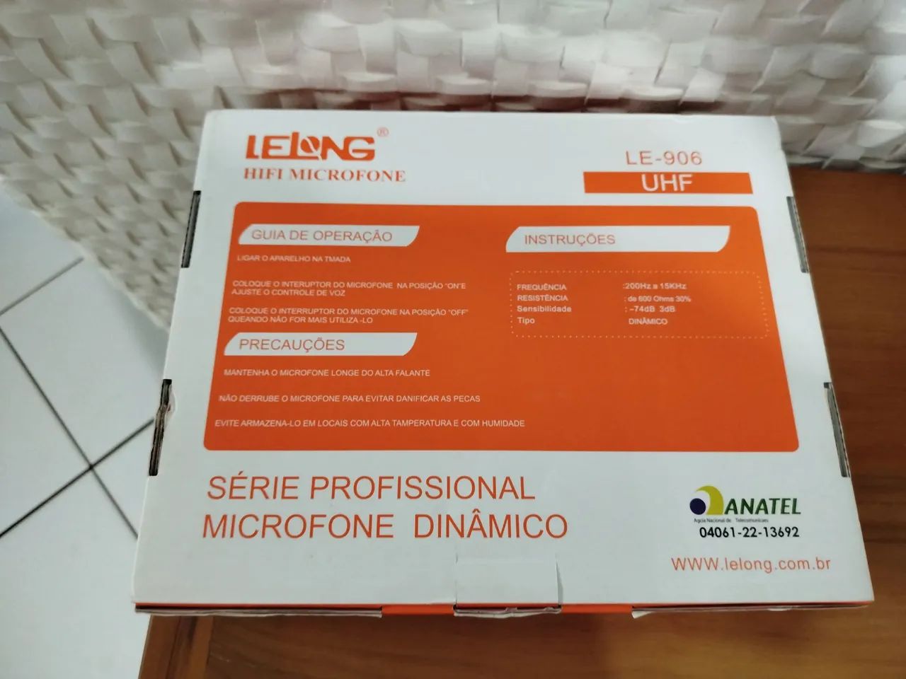Microfone Sem Fio Profissional LE-906 LeLong - Foto 3