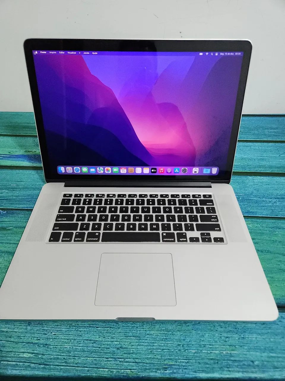 Macbook Pro Retina 15 i7 8GB 256GB Nvidia Osx Monterey - Notebooks