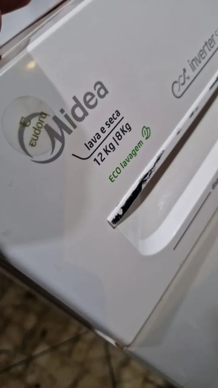 Máquina de Lavar e Secar 12kg com Inverter Smart - Foto 4