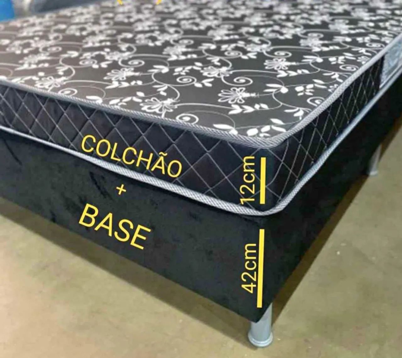 Cama Box + Colchão  D20Casal 138x188cm