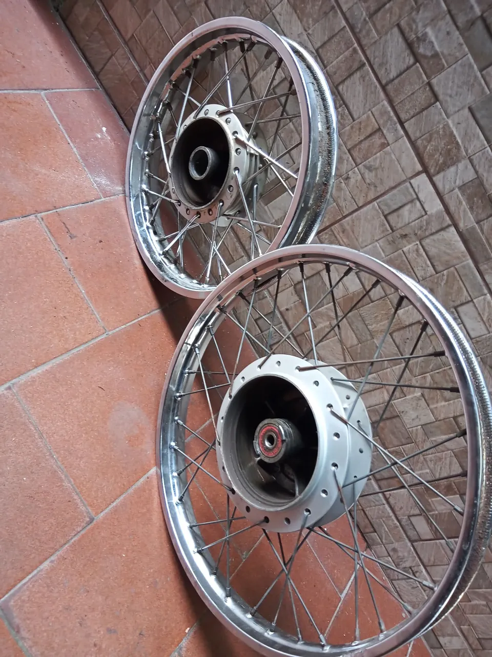 Rodas de Biz 125 - Lindas e Resistentes
