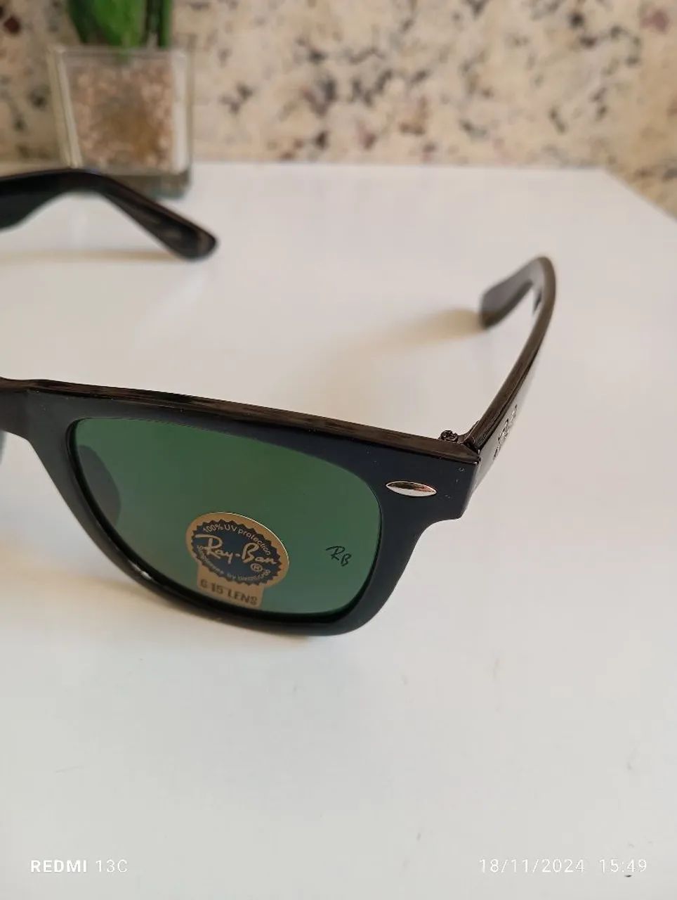 Wayfarer Classic lentes cristal Pronta Entrega  - Foto 5