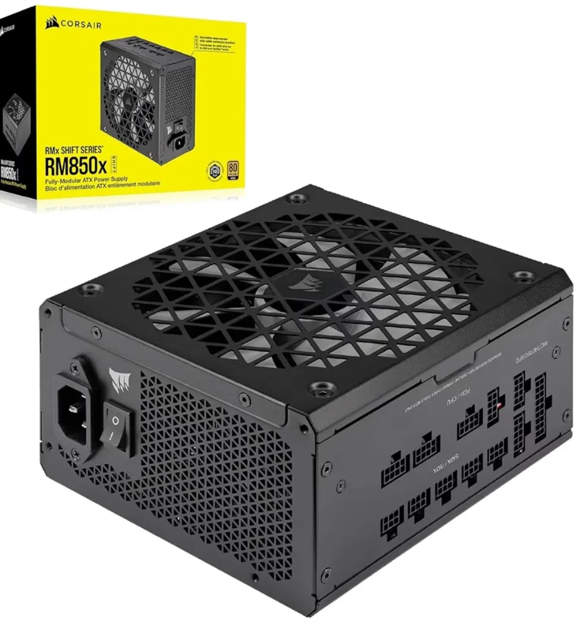 Fonte Corsair RM850x SHIFT Series - ATX 3.0 - 850W