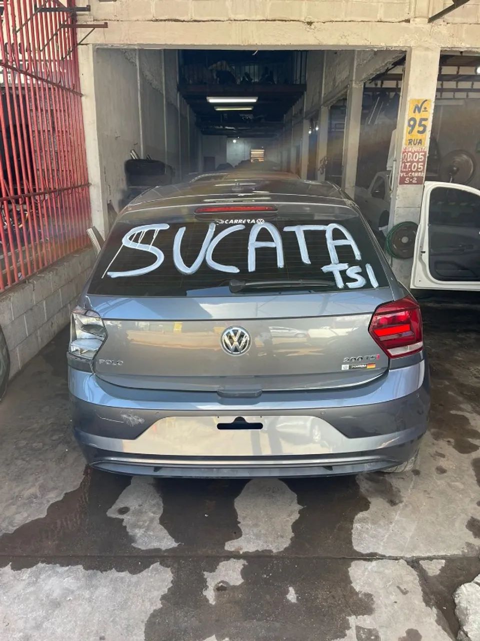 Sucata Polo 1.0 TSI APENAS RETIRADA DE PEÇAS