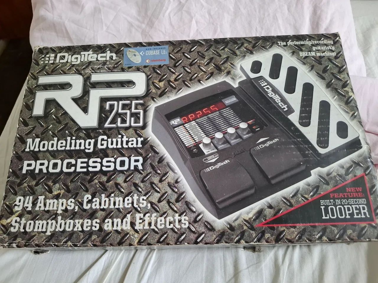 Pedaleira Digitech Rp255 zero na caixa fonte original