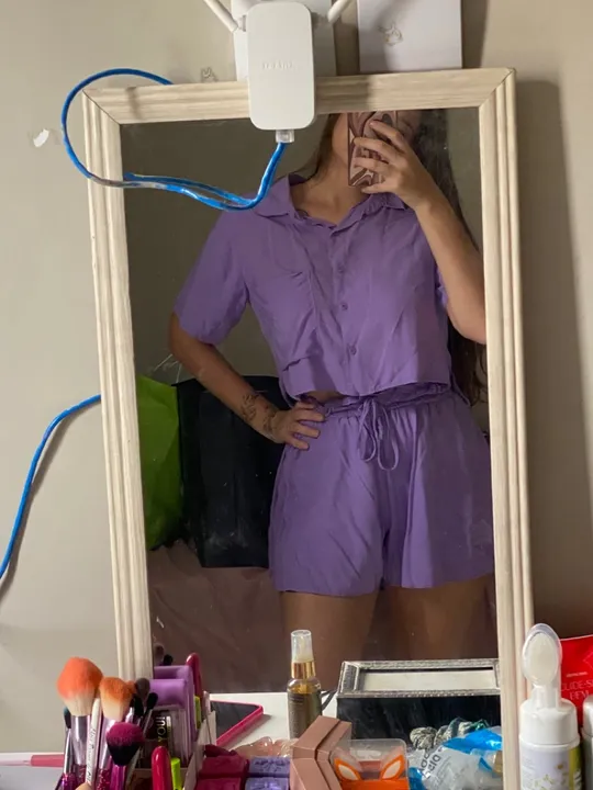 Conjunto lilás