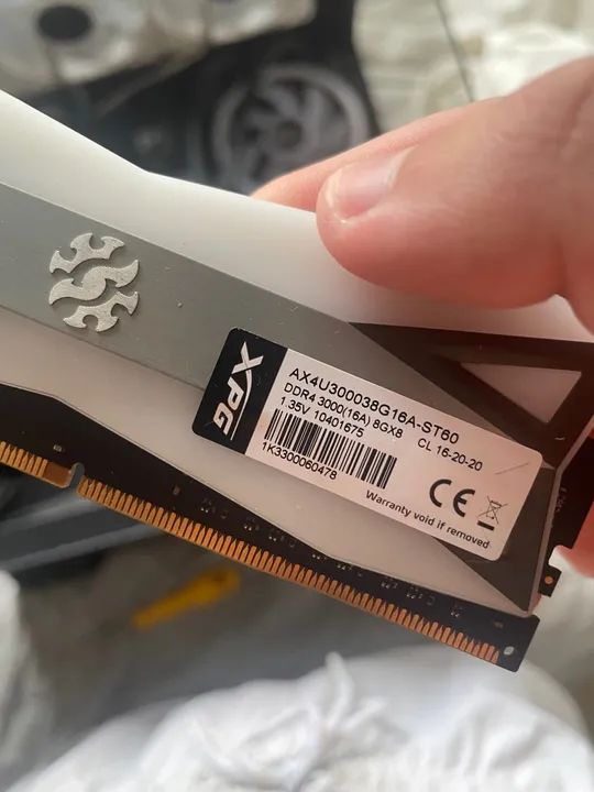 Memória ram XPG D60G 2x8GB 3200mhz - Foto 2