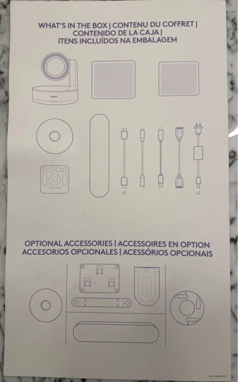 Sistema de videoconferência Logitech Rally - Foto 4