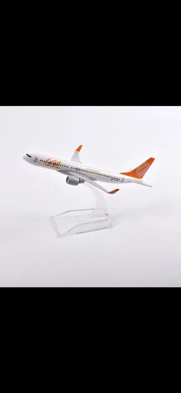 Miniatura de avião Gol