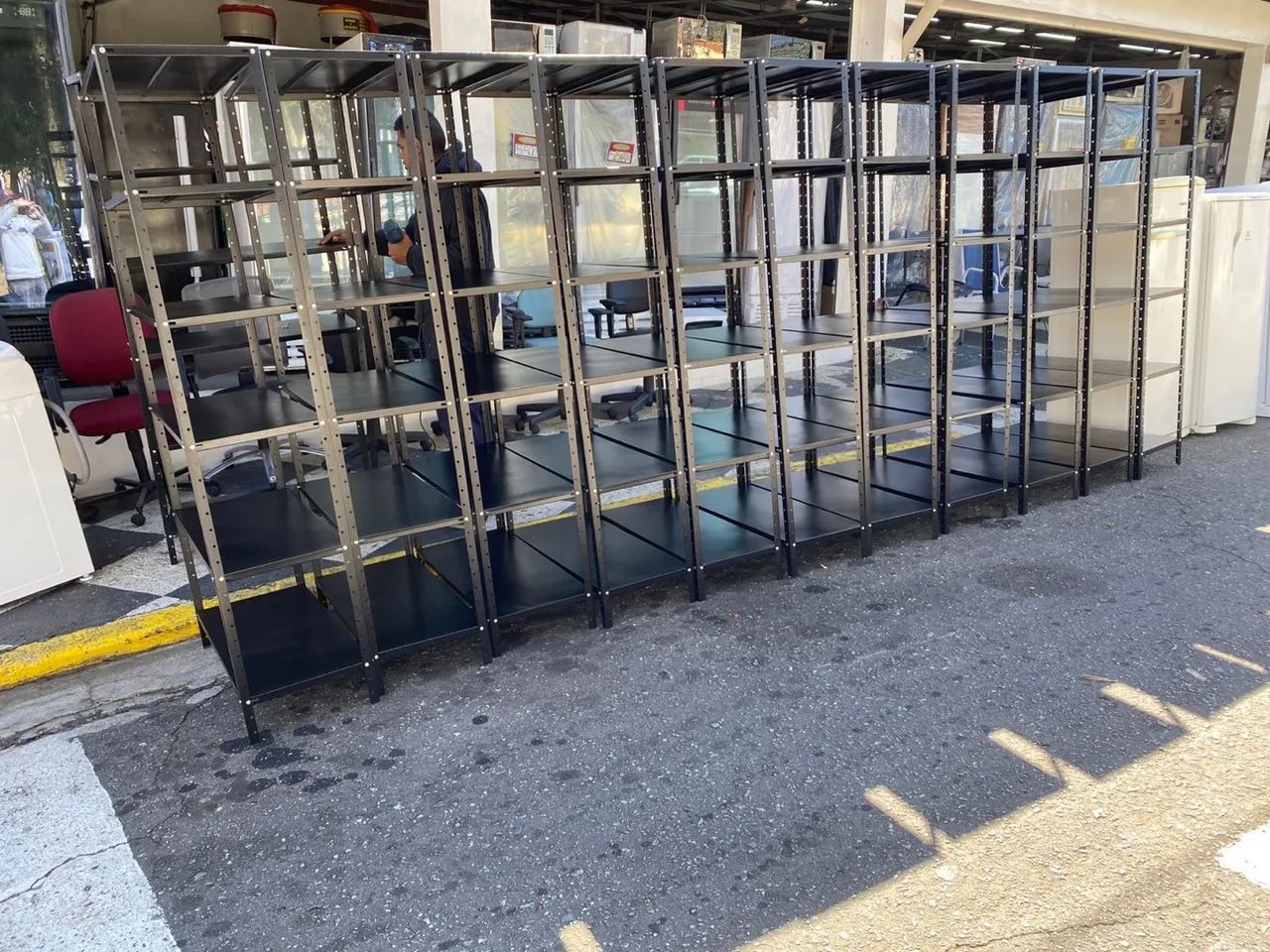 Prateleira em aço 2 metros 