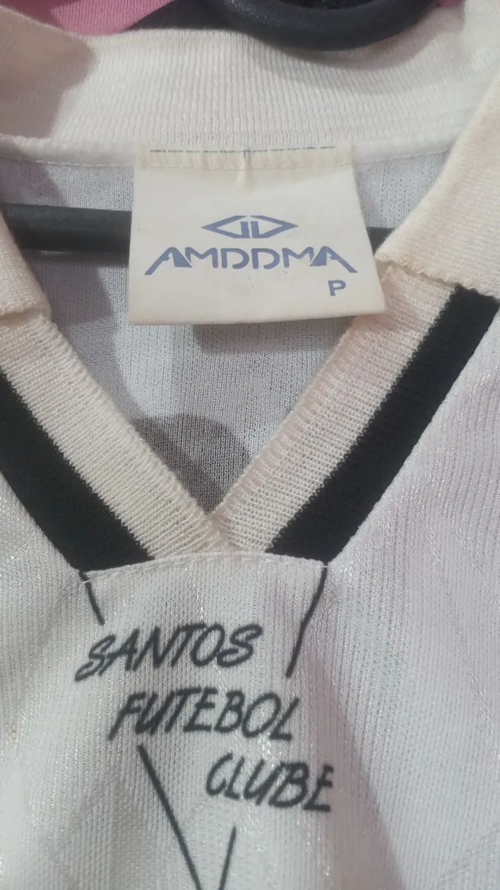 CAMISA SANTOS AMDDMA ORIGINAL 1995 - Foto 5