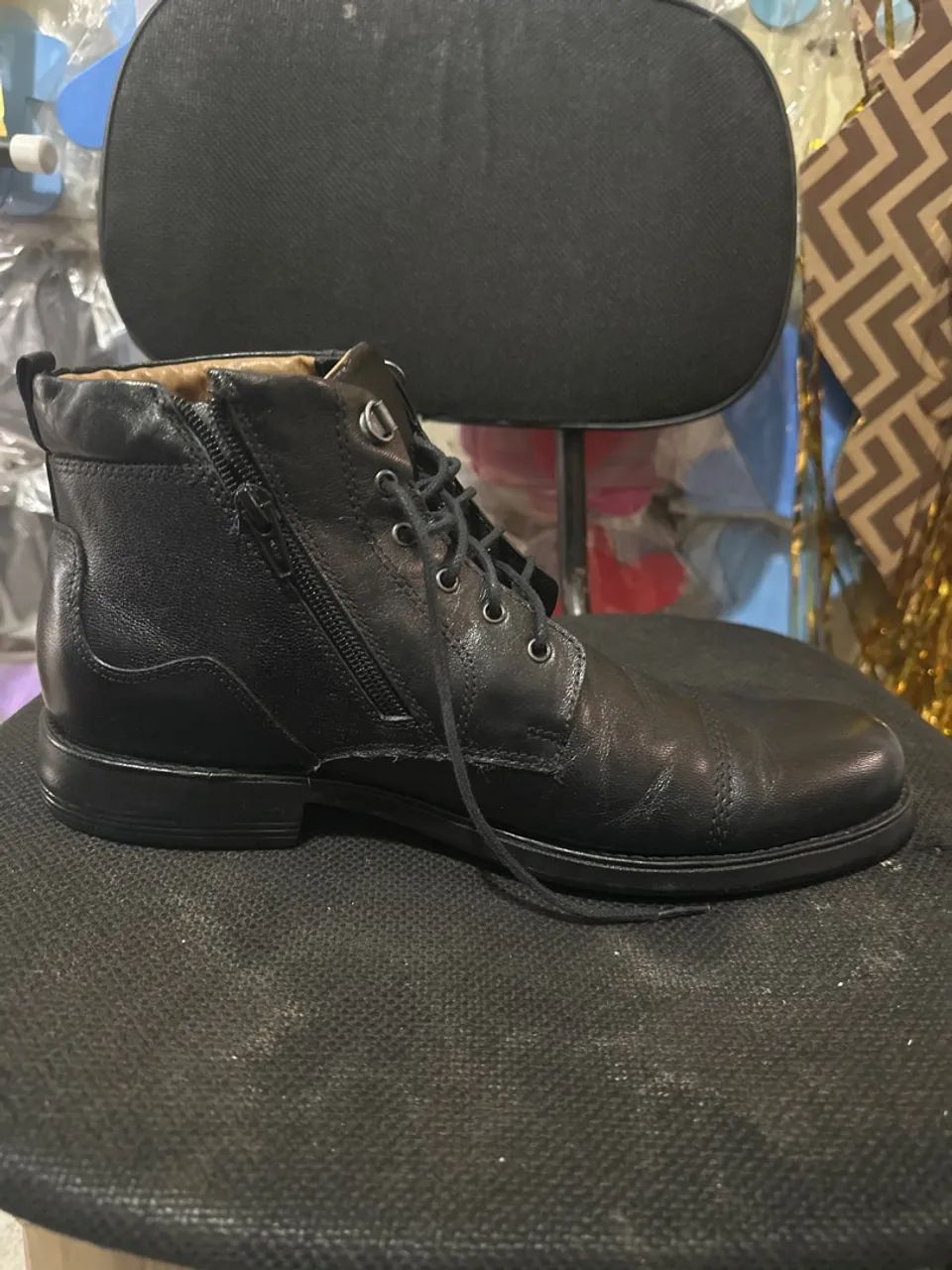 Bota de Couro Masculina - Foto 3