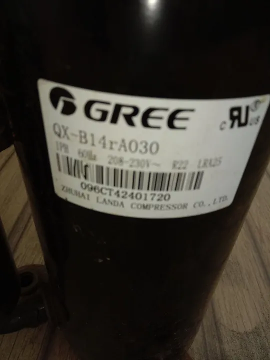 Compressor ar split 9000 btus gree