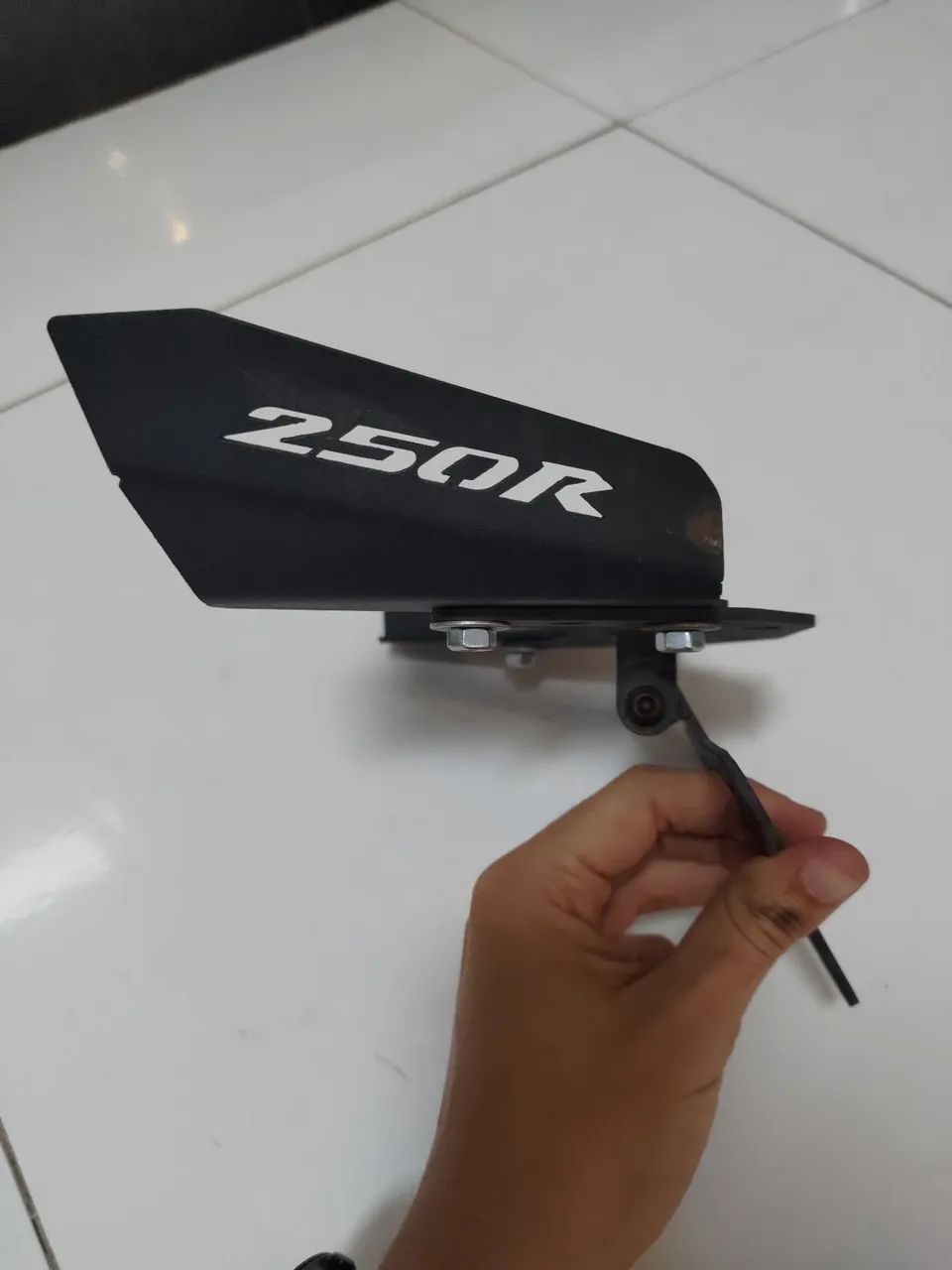 Escapamento, ponteira e rabeta ninja 250 - Foto 5