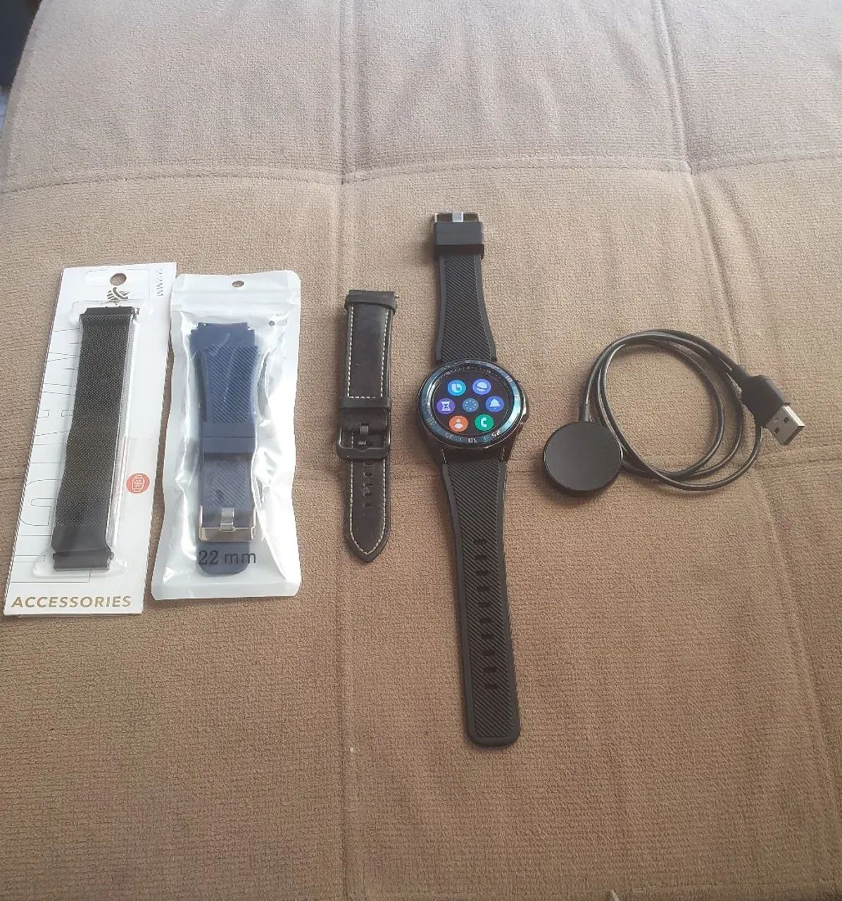 GALAXY Watch 3 45mm Aceito troca ou cartão  - Foto 5