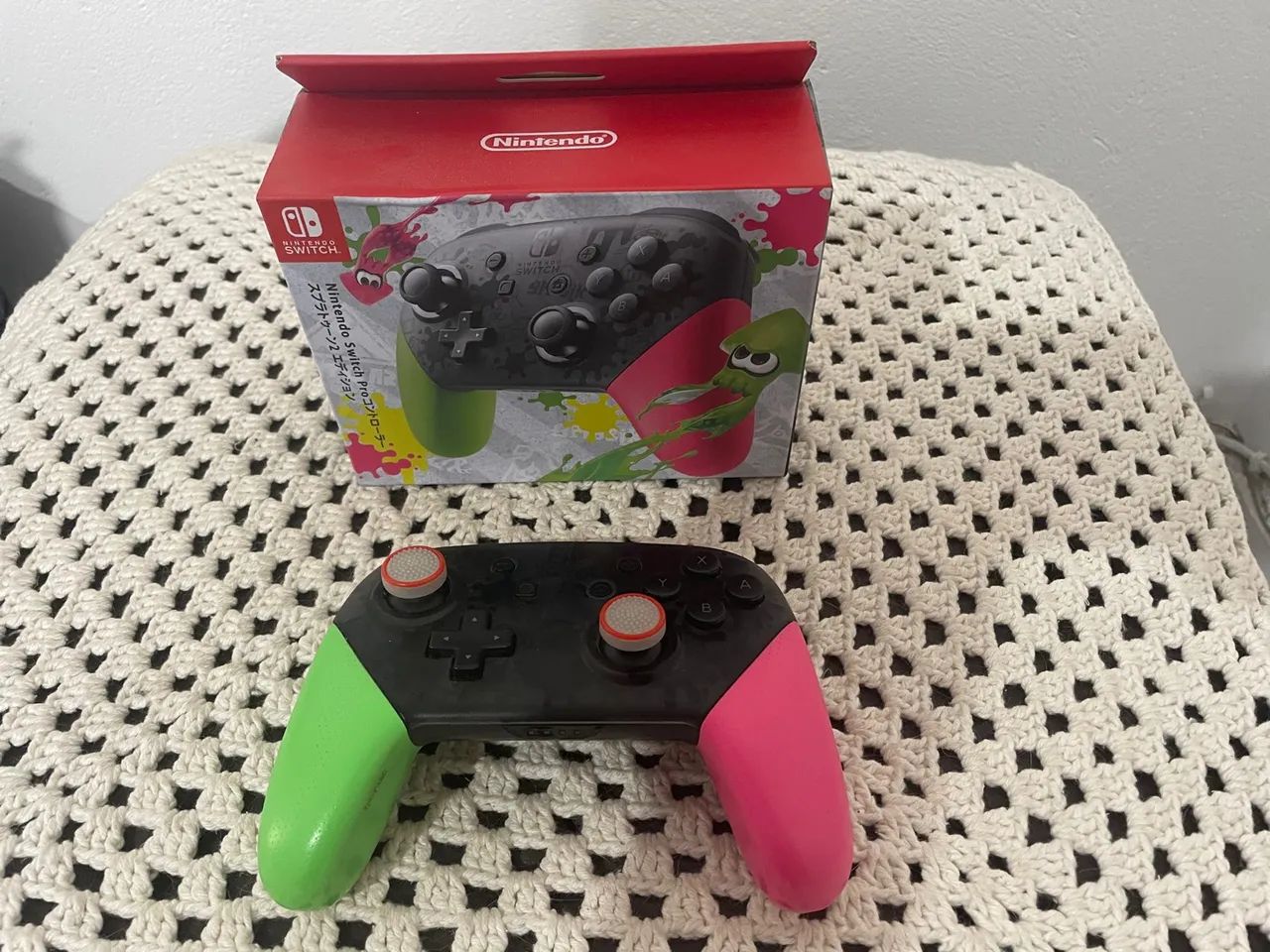 Controle Nintendo Switch Pro - Splatoon 3