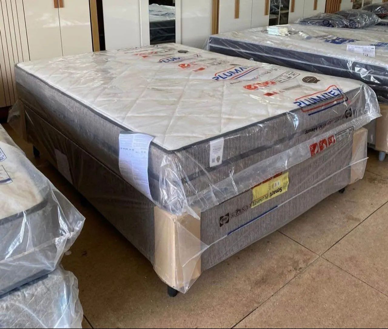 Cama Box Casal Plumatex Smart Plus - Foto 3