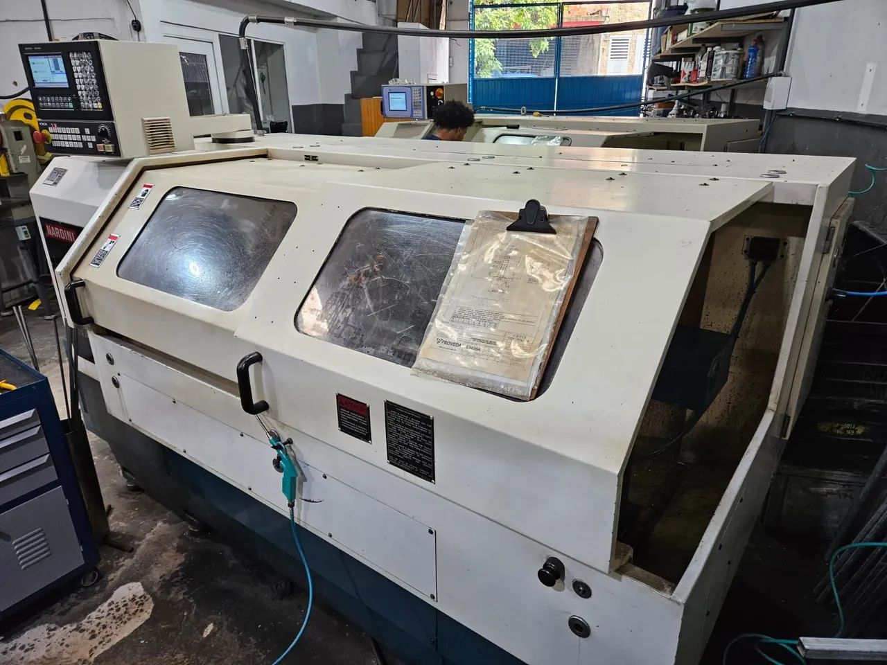Torno CNC Nardini Mod. Lógico 195 Gang