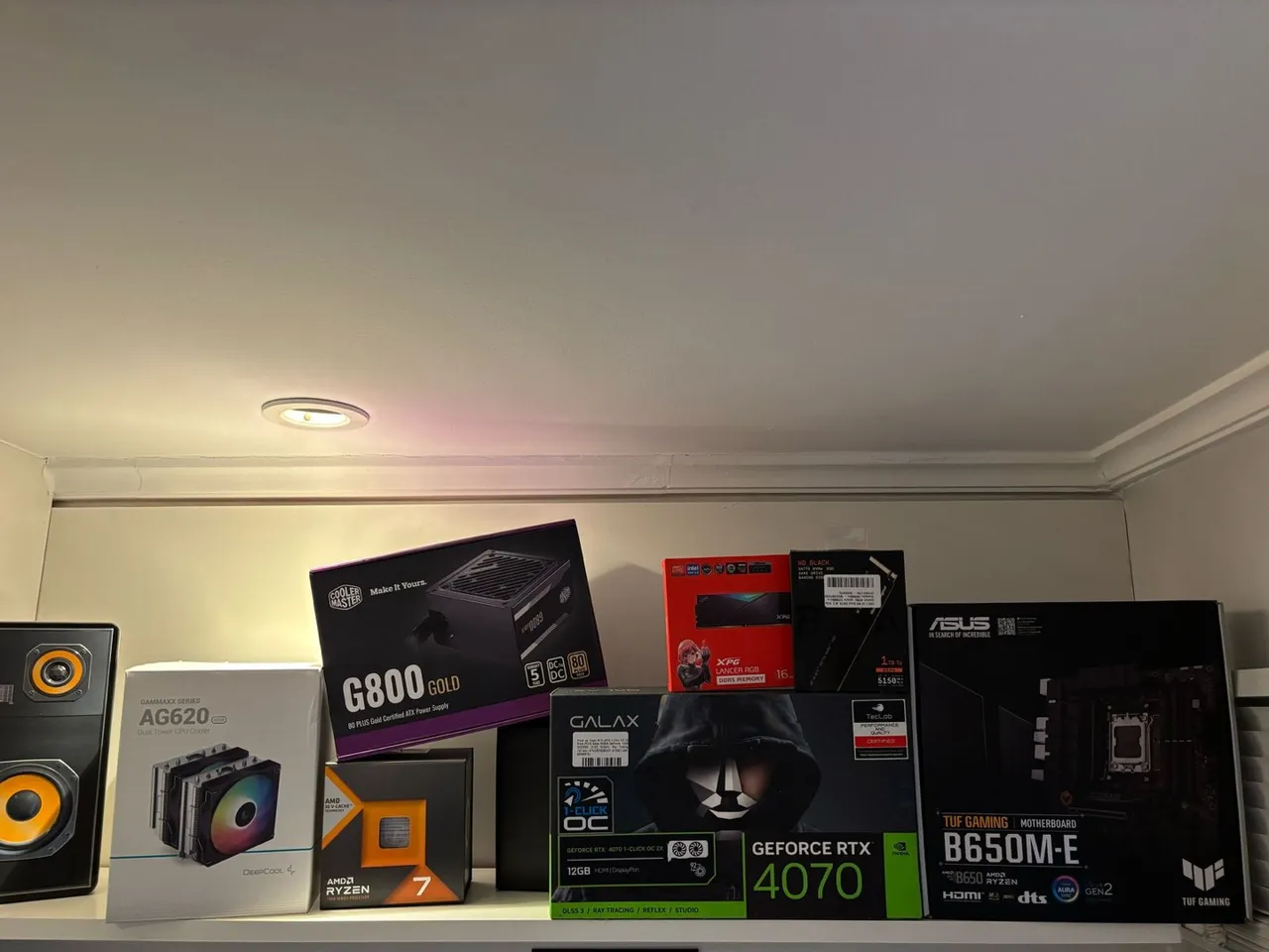 PC Gamer - RTX 4070 | Ryzen 7 7800X3D | 32GB DDR5 | SSD NVME 1TB | 850W GOLD