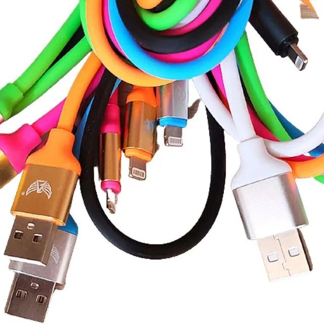 Diversos cabos para celular 1M ou 2M / V8 - tipo C - Iphone ios (Jk Eletrônicos Atacado ) - Foto 4