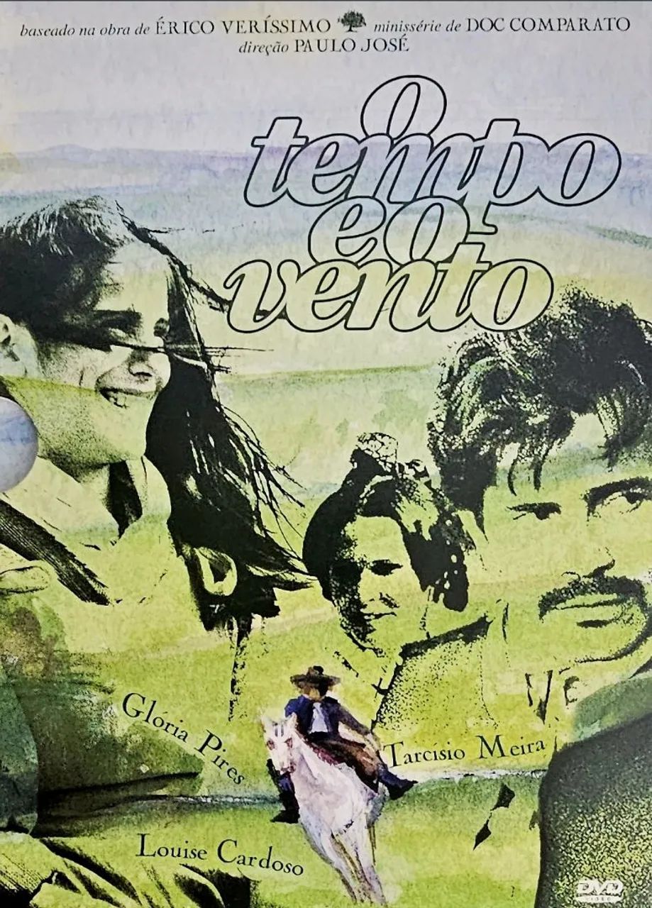 DVD O Tempo e o Vento - Minissérie Completa Novo