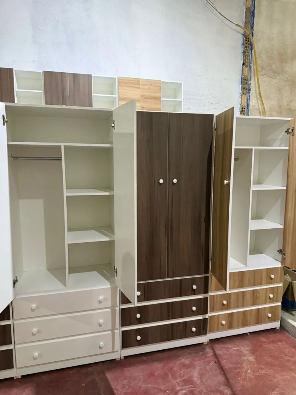 Mini Closet 2 Portas 3 Gavetas  - Foto 3