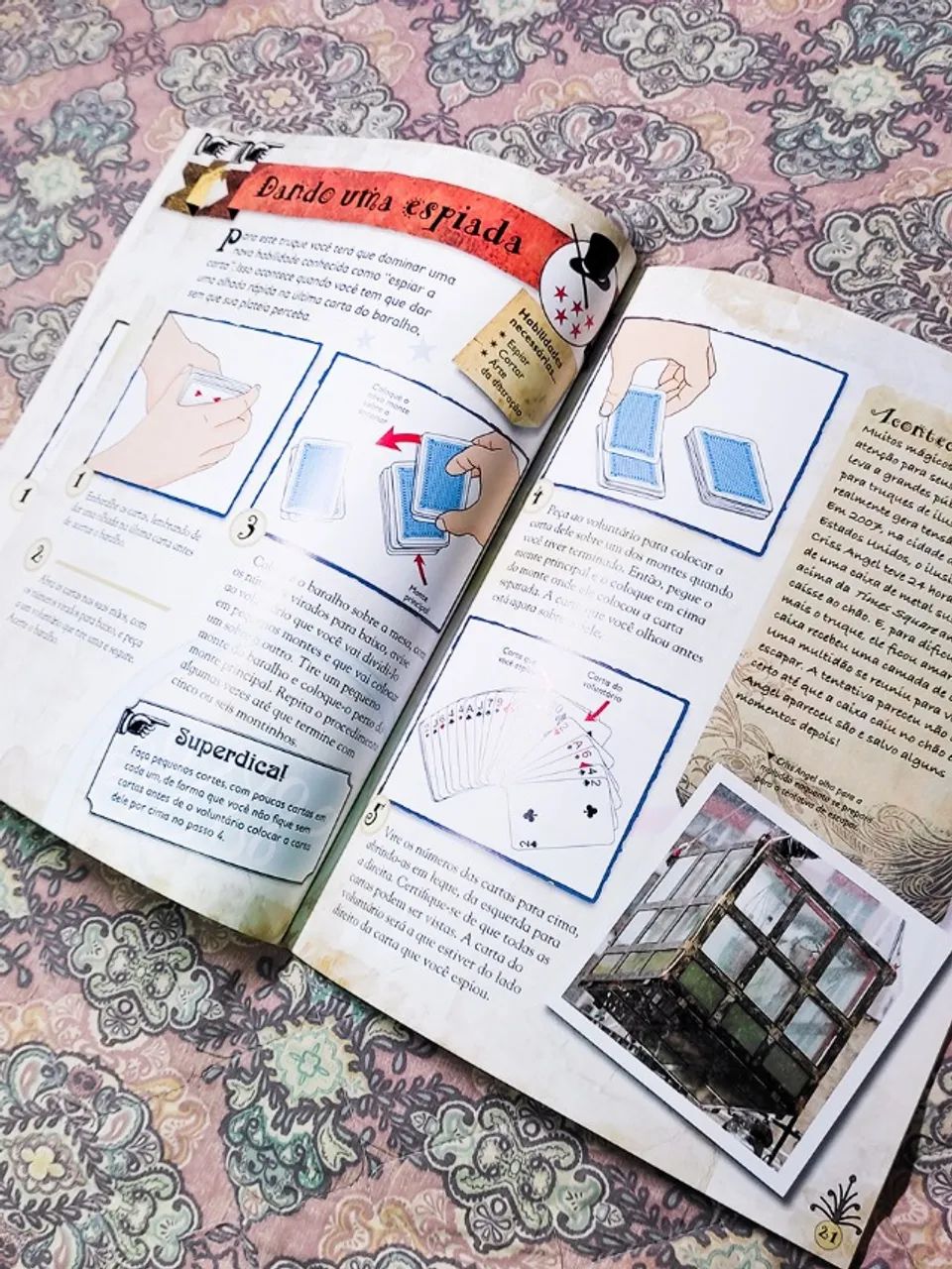 Livro de Mágicas - Truques com Cartas - Joe Fullman - Foto 4