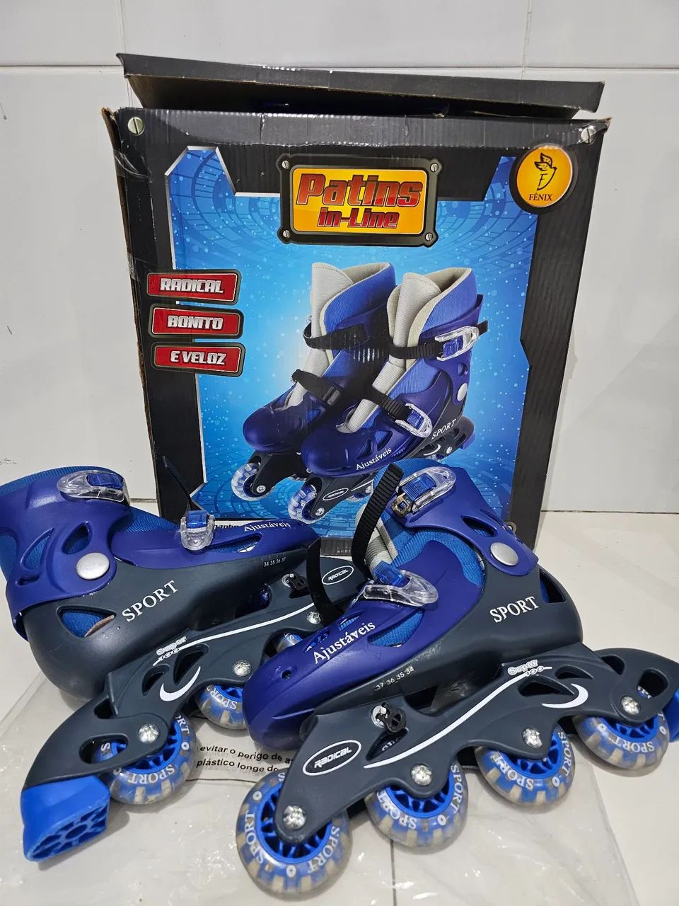 Patins in-line ajustável 