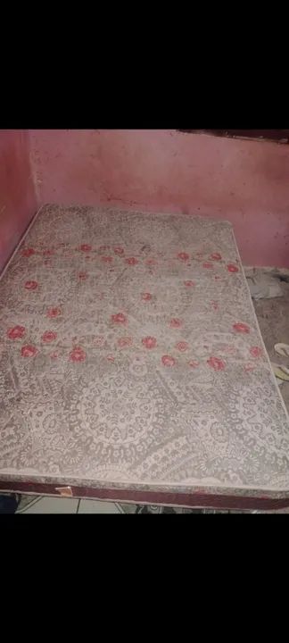 Cama box de casal com Estampa Floral