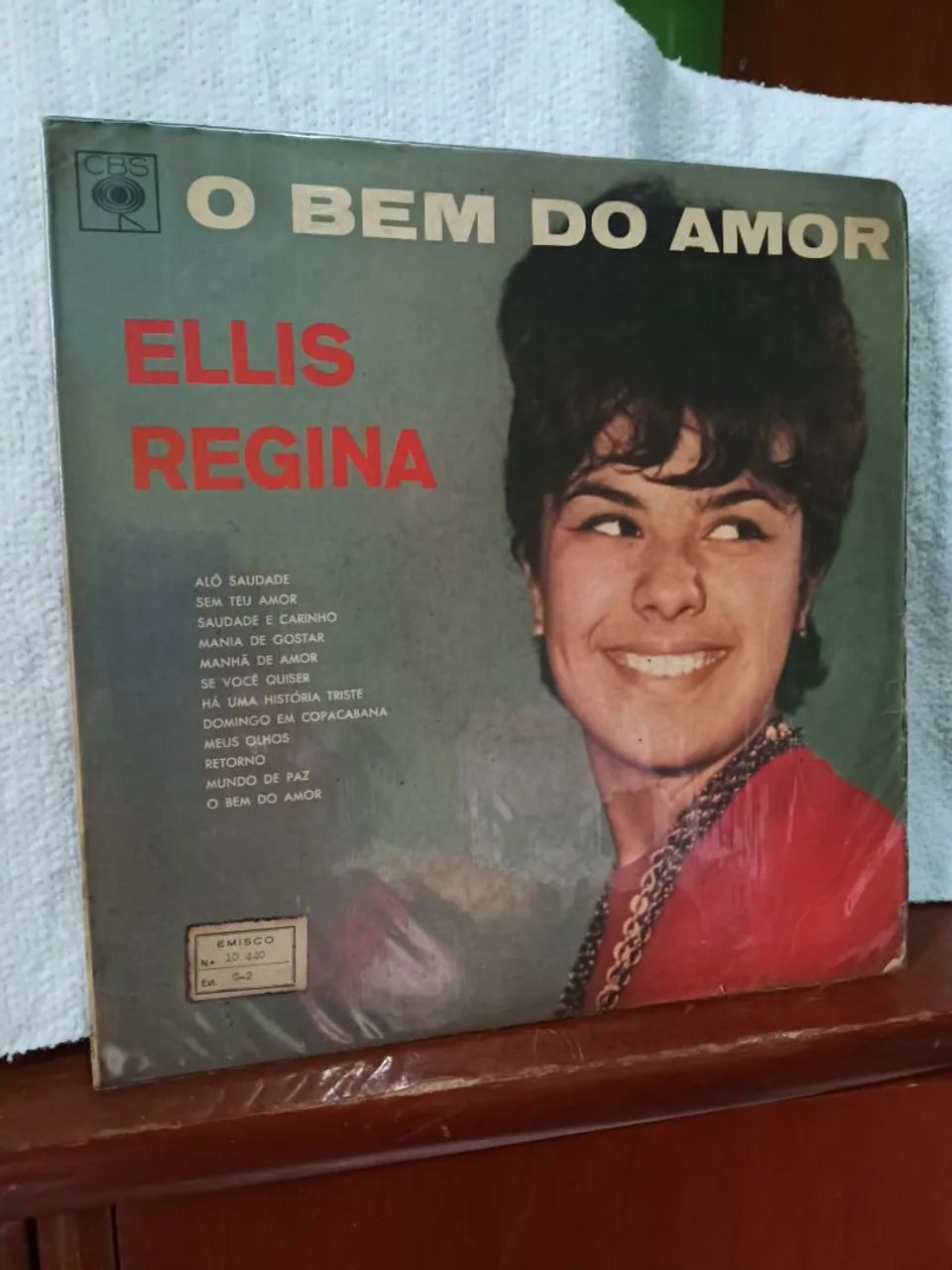 LP vinil Elis Regina O bem do amor 1963 / CBS 